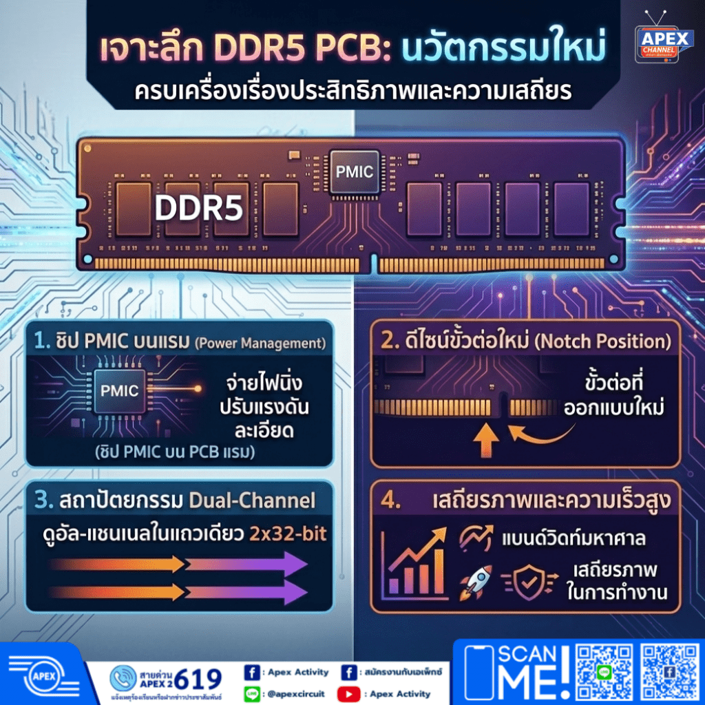 All ADM News (ฉบับที่ 27/2569) เจาะลึก DDR5 PCB นวัตกรรมใหม่ครบเครื่อง ...